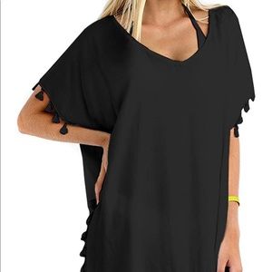 Black Bathing Suit Cover Up
